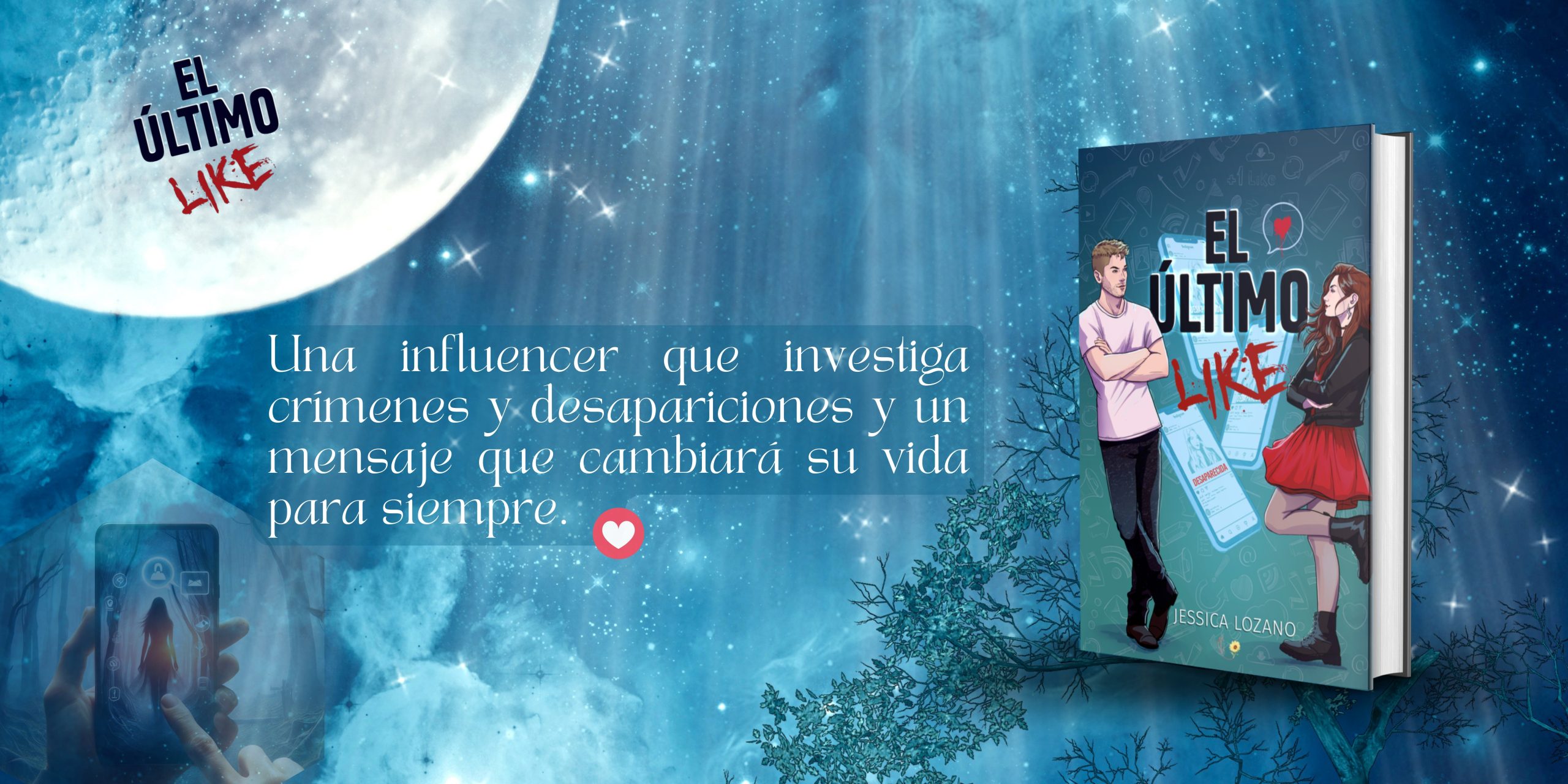 Banner El ultimo like Jessica Loznao